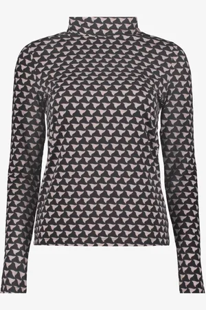 TwoDay Dames coltrui met beige print