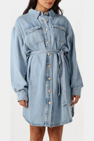 7 for all Mankind Shirt Dress Jurken Dames - Kleedje - Rok - Jurk -