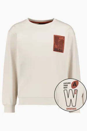 UNSIGNED Jongens sweater met backprint