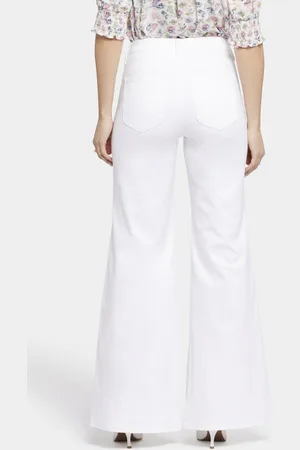 NYDJ Mia Palazzo Jeans Met Hoge Taille In Petite