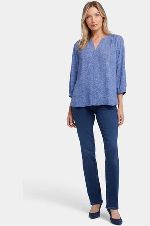 NYDJ Pintuck Blouse