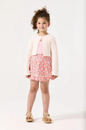 Garcia Meisjes Vest Wit Long mouw
