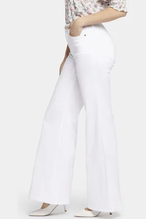 NYDJ Mia Palazzo Jeans Met Hoge Taille In Petite