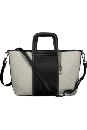 ESPRIT Schoudertas Aurelia City Bag Zwart Lichtgrijs