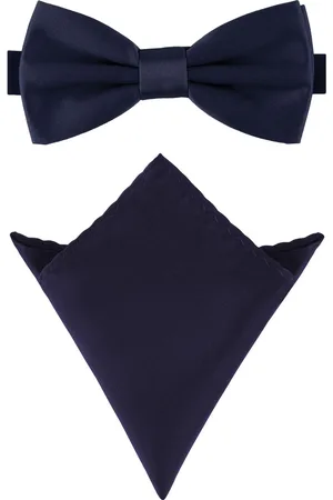 Ladeheid Vlinderdas & Zakdoek voor Heren - Strikjes - 12cm x 6cm, 22cm x 22cm - - LA-SR-M/P