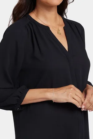 NYDJ Pintuck Blouse
