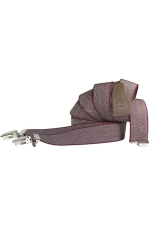 Pierre Mouton Bretel - Volwassenen - Heren - Sergé - - 120cm - 3 sterke clips - 35mm - M - L