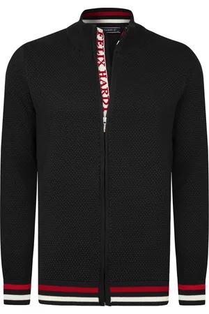 Felix Hardy Gebreid Vest - Cardigan 100% Katoen - Coltrui Heren - S