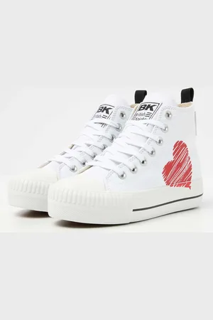 British Knights KAYA MID Dames sneakers hoog - Wit - maat 38