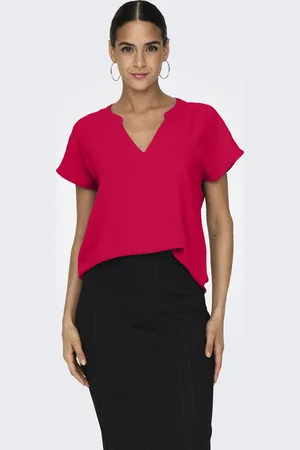 JDY Jacqueline de Yong T-shirt lion Life S/s Top Wvn Noos 15249287 Ski Patrol Dames