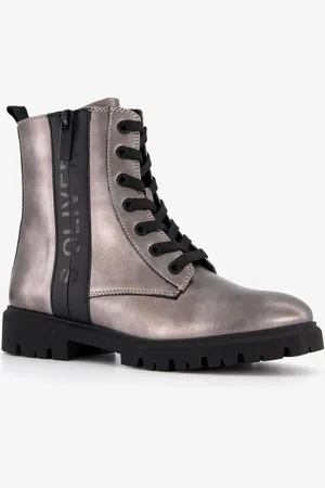 QS by s.Oliver Dames veterboots metallic