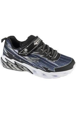 Skechers S-Lights: Light Storm 2.0 - Bolt Brights 400149L-BKGY, voor een jongen, , Sneakers,Sportschoenen, maat: 34