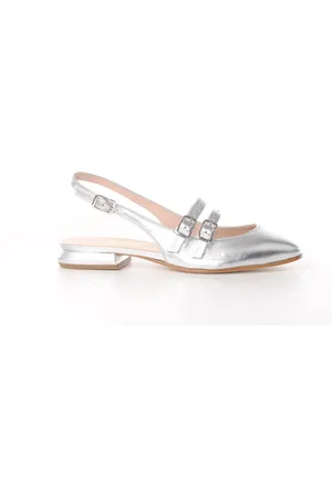 MAURY Dames ballerine met riempjes Montana leder