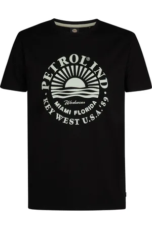 Petrol Industries Heren Artwork T-shirt Dolphincrest -
