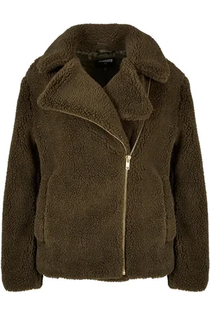 Urban classics Sherpa Biker Jacket - M