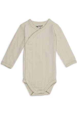 Lodger Romper lange mouw - Overslag - 100% Bio katoen