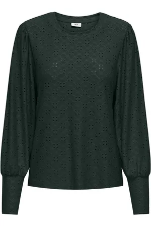 JDY Jacqueline de Yong Blouse cathinka L/s Bellsleeve Top Jrs 15320573 Scarab Dames