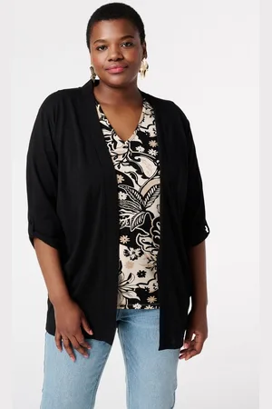 MS Mode Vest Vest met driekwartmouw