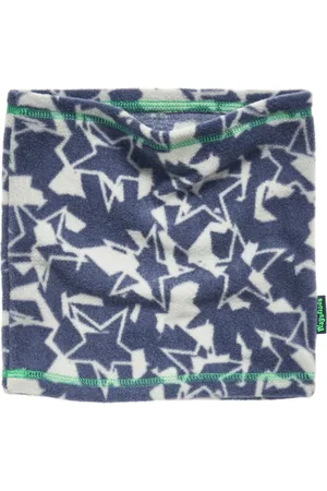 Playshoes Kinder Fleece-Schlauchschal Sterne Camouflage