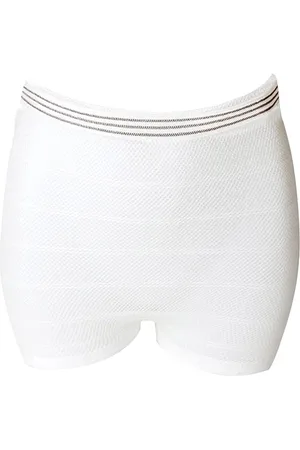 Karma Ondergoed voor herstel na de geboorte, zwangerschapsslipje, netbroekje voor de geboorte, ondergoed voor de zwangerschap, moederschap, wasbaar, hypoallergeen, 4 stuks, , L