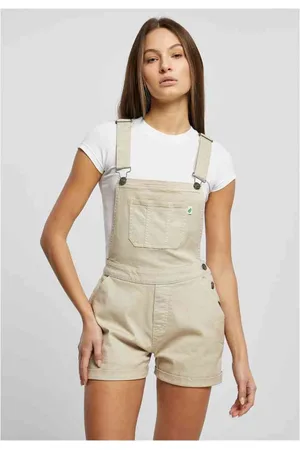 Urban classics Organic Short Tuinbroek/dungaree - 5XL
