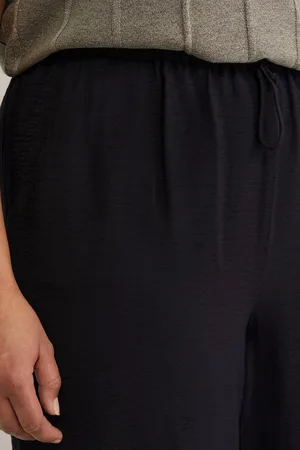 WE Fashion Dames wide leg broek - Curve