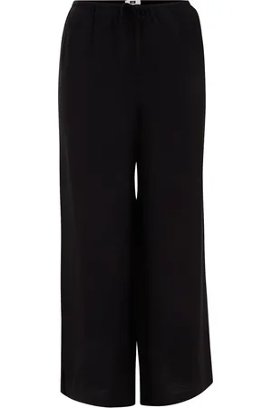 WE Fashion Dames wide leg broek - Curve