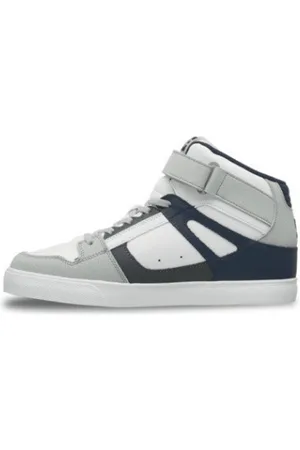 Dcshoes DC Uni Sneaker Pure High-Top EV Grey/Blue/White 35