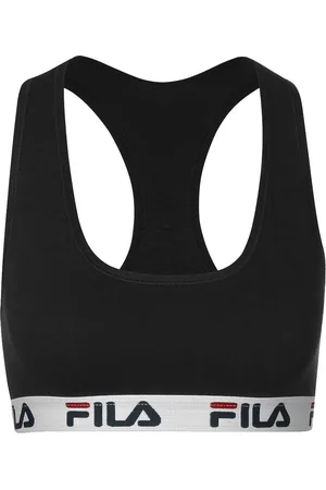 Fila Woman Bra Elastic Band - Zwarte Sport Top - S