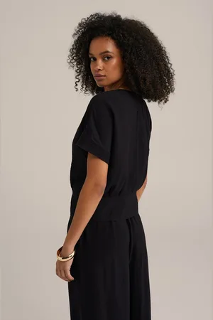 WE Fashion Dames blouse met structuur