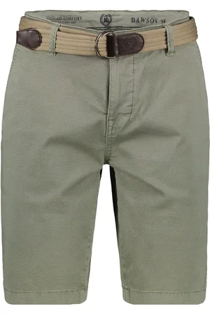 Lerros Broek Chino Bermuda Met Riem 2539214 633 Mannen