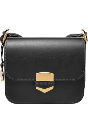 Fossil Schoudertas Avondtas Lennox Flap Crossbody Zwart