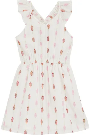 WE Fashion Meisjes jurk met dessin