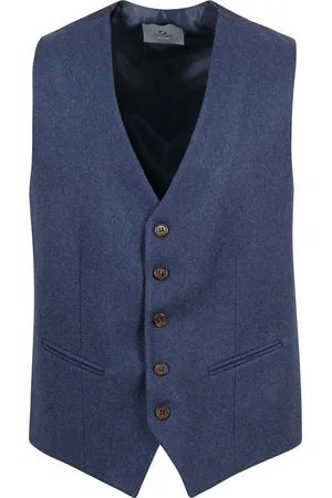 Suitable Gilet Tweed Mid
