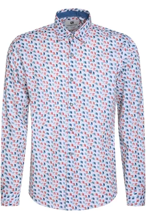 Gabbiano Heren Overhemd - 335539 - 102 Ecru