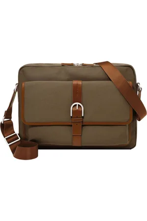 Fossil Business tas Schoudertas Camden Messenger Kaki