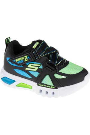 Skechers Flex-Glow Lowex 400015N-BBLM, voor een jongen, , Sneakers,Sportschoenen, maat: 21