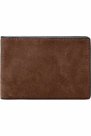 Fossil Portemonnee Steven FPW Bifold Wallet Bruine