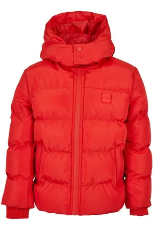 Urban classics Boys Hooded Puffer Kinder Jacket - Kids 158/164