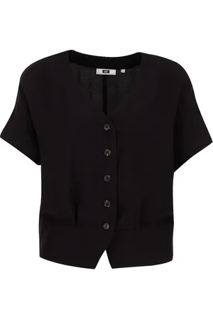 WE Fashion Dames blouse met structuur