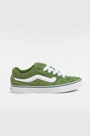 Vans Caldrone SUEDE/MESH Heren Sneakers - Twist of Lime