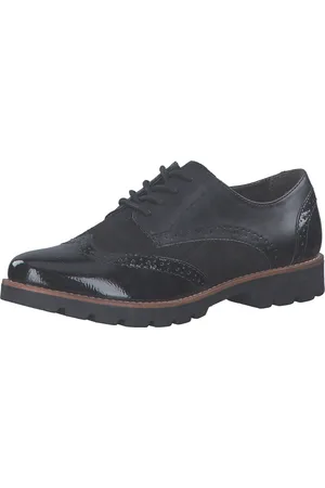 Jana Dames Veterschoen - 23760-008 - Wijdte H