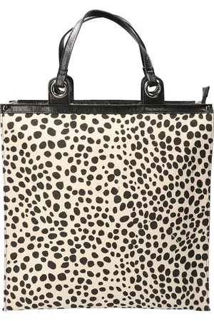 LEATHER DESIGN Boodschappen tas Dalmatiër Print