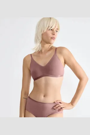 Sloggi Katoenen soft Bh zonder beugel - Daily Cotton soft bra - Biologisch katoenen bralette met sluiting - XXL