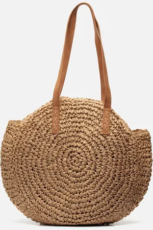 PE-Florence Natural Life Rieten Ronde Shopper