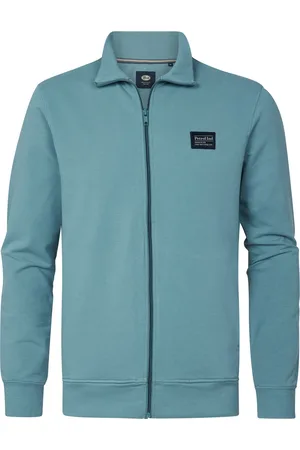 Petrol Industries Heren Logo Vest Seawayview - Blauw