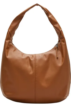 QS by s.Oliver Schoudertas Handtas Hobbo Bag Lichtbruin