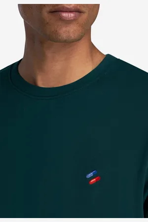 A-dam Neo Reo - Sweater - Katoen - Trui - Heren - Donkergroen - XXL