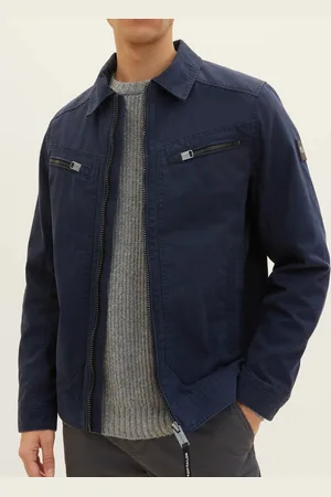 TOM TAILOR Zomerjas - Heren - 2XL-56 - - Katoen - 1034863