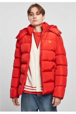 Urban classics Hooded Gewatteerd jack - M